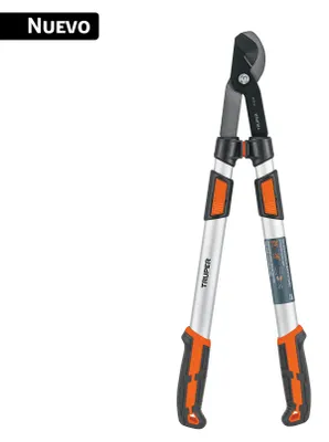 Obrázek produktu pro TRUPER - Zastřihávač větví TEX-122: Teleskopický, délka 49–75 cm, průměr řezu 38 mm