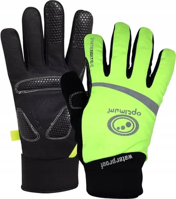 Produktbild von Optimum Nitebrite Wasserdichte Winter Fahrradhandschuhe Größe L