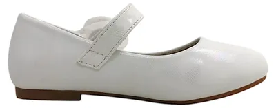 Imagen del producto de Jela, zapatos para niña, modelo ballerina, color blanco, para uso diario