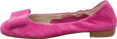 Produktbild von Donna Carolina Ballerina PRIS PEONIA, Rauleder, Rot, Damen