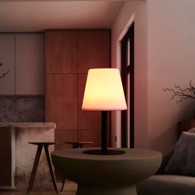 Image de Lampe - HOME DECO FACTORY - Rechargeable - IP44 - LED - Gris
