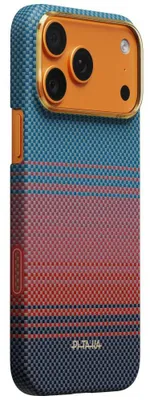 Zdjęcie produktu dla Etui PITAKA Edge Case California Dream 03 do iPhone 17 Pro sunset