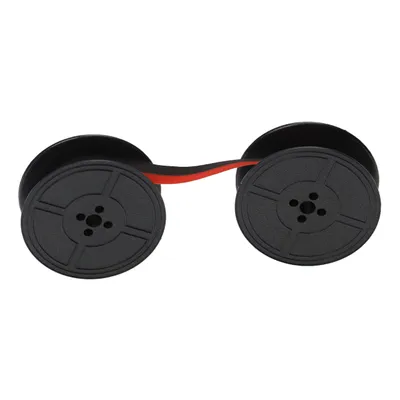 Produktbild von vhbw 5x Farbband Schriftband kompatibel mit Triumph-Adler ACS Electric 131 CL, ACS Electric 131 C Nadeldrucker, Bondrucker - Schwarz, Rot