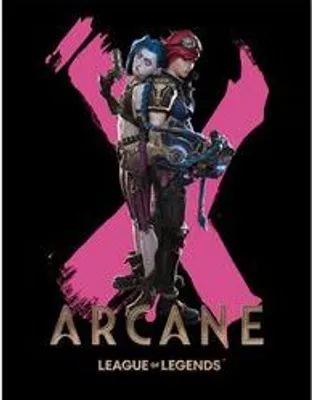 Produktbild von League of Legends - Arcane Duo - Gerahmter Kunstdruck