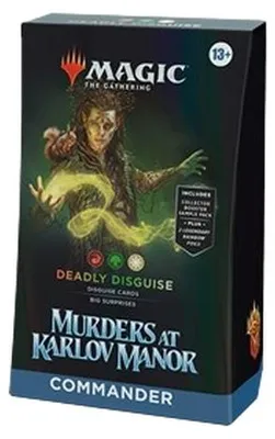Immagine prodotto di Magic: The Gathering Commander: Murders at Karlov Manor: Deadly Disguise Co