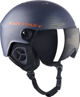 Immagine prodotto di Casco da sci e snowboard BLACK CREVICE - modello GSTAAD | casco con visiera | colore: Navy Carbon