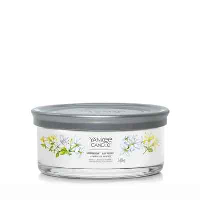 Zdjęcie produktu dla Yankee Candle Signature Midnight Jasmine Tumbler 5 Knotů signature tumbler 5 knotů 340 g