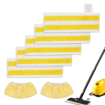 7er-Set Mikrofasertücher für Kärcher Easyfix SC1–SC5