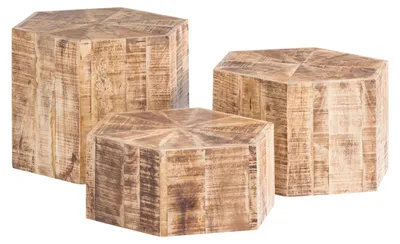 Produktbild von Couchtisch Caribou 3er Set Mango