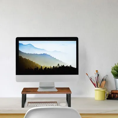 Produktbild von Monitorständer - Ergonomisch, Industriedesign, Schreibtisch-Organizer