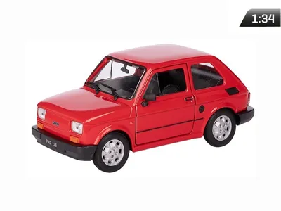 Obrázek produktu pro Model 1:34, PRL FIAT 126p, červený (A884F126C)