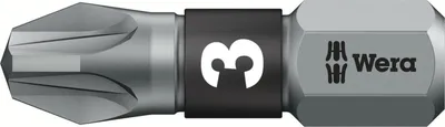 Produktbild von WERA Pozidriv-Bit 855/1 BTZ PZ3 x 25 mm 1/4"