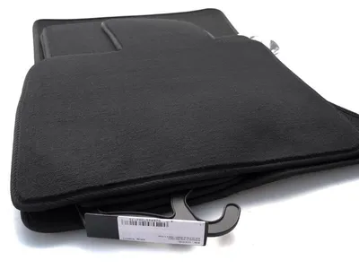 Image de Tapis de sol pour BMW X5 MX5 (E70) Premium Velours Tapis de sol en qualité d'origine Noir 4 pièces