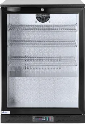 Obrázok produktu pre Barová chladnička, jednodverová, Arctic, 105 l, čierna, 220-240 V/120 W, 600 x 530 x (V) 865 mm