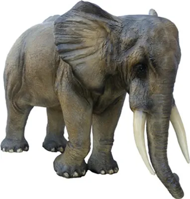 Image de Décoration Eléphant Grandeur nature Statues Sculpture Eléphant Figures 200cm