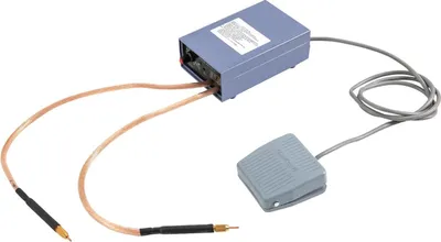 Produktbild von Mini Punktschweißgerät für Batterien - Spot Schweißgerät - 220 V - 5000 W - Automatisches Lithiumbatterie-Punktschweißgerät - Grau-Weiß