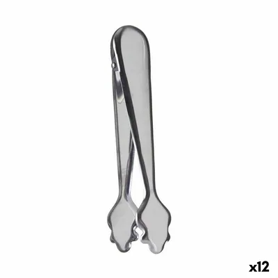 Produktbild von Eiszange 18,5 x 3,5 x 6 cm Silberfarben Edelstahl (12 Stück)