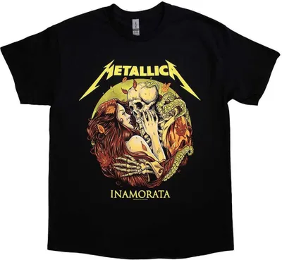 Produktbild von Metallica - "Inamorata" T-Shirt für Herren/Damen Uni RO11109 (M) (Schwarz)