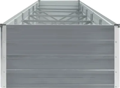Produktbild von Garten-Hochbeet Verzinkter Stahl 480x80x45 cm Grau