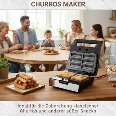 Immagine prodotto di Churros Maker mit Wechselplatten Gusto Antihaftbeschichtet
