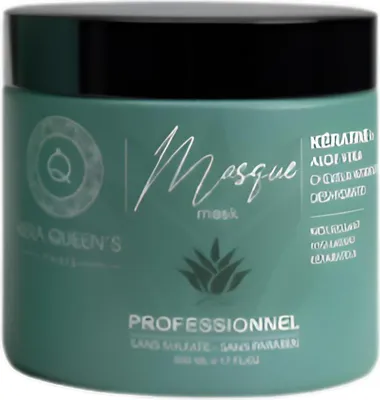 Immagine prodotto di Kera Queen's Aloe Vera e Cheratina Maschera 500ml