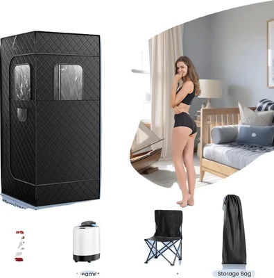 Obrázek produktu pro Parní lázeň, kompaktní design, dálkové ovládání, RED