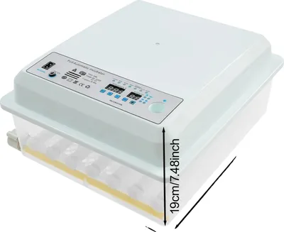 Produktbild von Eierbrüter, automatische Temperaturregelung, Mehrartenkompatibilität, WEISS