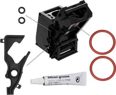 Produktbild von Wartungsset Dichtung + 6g Diamant Silikonfett Type2 für Brühgruppe kompatibel mit Bosch Siemens EQ5 EQ6 EQ7 EQ8 VeroAroma VeroBar VeroCafe