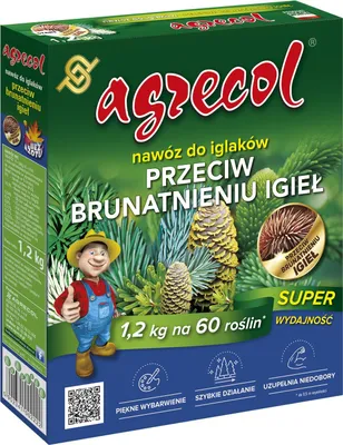 Obrázek produktu pro Hnojivo proti hnědnutí jehličí 1,2 kg - Agrecol