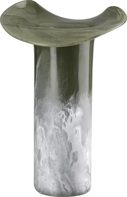 Produktbild von GILDE Vase Ambos grün H. 36 cm, 59894