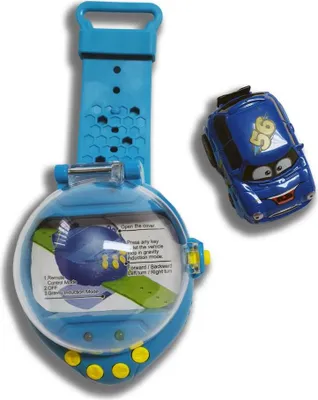 Obrázek produktu pro RC Mini Smart Car 2v1 - Bluey - Řemínek hodinek a RC auto 2,4GHz