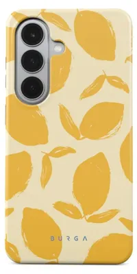 Productafbeelding van MagSafe hoesje voor Samsung Galaxy S26 Plus - Achterkant beschermhoes van Burga, model "Lemon Tart"