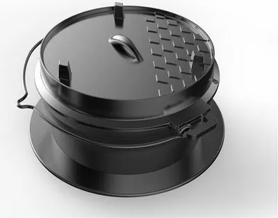 Produktbild von tepro Grilleinsatz Dutch-Oven 32,5 x 31,0 x 18,4 cm