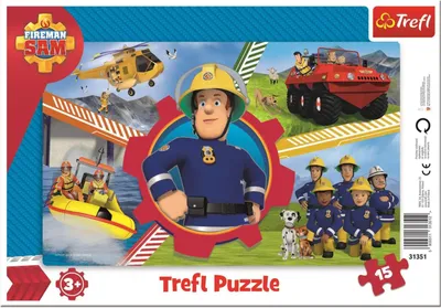 Obrázek produktu pro TREFL Puzzle Hasič Sam 15 dílků