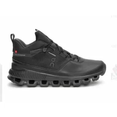 Produktbild von ON CLOUD HI WATERPROOF Damenschuhe - Mid cut Sneaker schwarz NEU