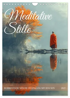 Produktbild von Meditative Stille (Wandkalender 2027 DIN A4 hoch), CALVENDO Monatskalender
