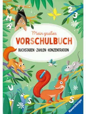 Produktbild von Mein großes Vorschulbuch: Buchstaben Zahlen Konzentration