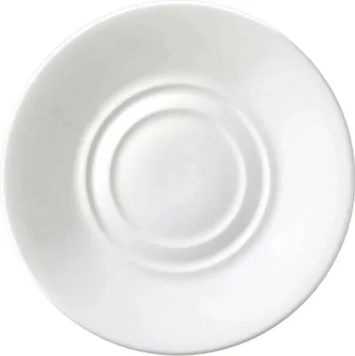 Image de Soucoupe Wilmax 15 cm en porcelaine blanche WL-996100/A