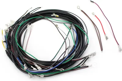 Produktbild von Kabelbaum mit Schaltplan von AKA Electric für Simson Vogelserie KR51/1, KR51/2, SR4-2, SR4-3, SR4-4