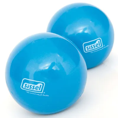 Produktbild von Sissel Gewichtsbälle Toning Balls 2 Stk. 900 g Blau SIS-310.038