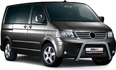 Produktbild von Stahl Frontbügel Frontschutzbügel für VW Transporter T5 2003-2015 mit ABE Silber