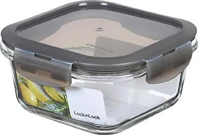 Produktbild von Hitzebeständige Glas-Aufbewahrungsboxen - luftdicht und stapelbar - 1 Stück