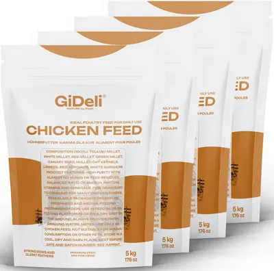 Produktbild von Hühnerfutter 20kg Legemehl Alleinfutter Legeleistung Gentechnikfrei GiDeli