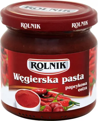 Obrázek produktu pro Rolnik Pasta Węgierska Ostra 190 g