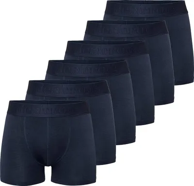 Produktbild von Resteröds 6er Pack Bamboo Retro Short / Pant Diese Shorts sind modern und sehr komfortabel zugleich, Der weichem Komfortbund, Die Atmungaktivität der Unterhose führt zu einem besonders angenehmen Tragegefühl