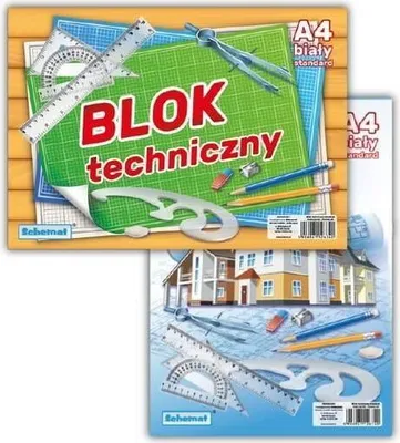 Produktbild von Technikblock A4/10 Blatt Weiß (10er Set)
