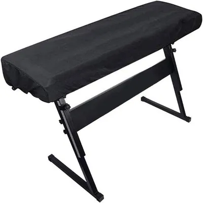 Image de Housse de protection pour piano électronique avec câble antivol - Protection pour instruments à clavier électroniques (61 touches)