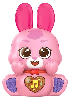 Produktbild von Wiky, interaktiver sprechender Hase, 12 cm, Plüschtier mit Licht und Sound