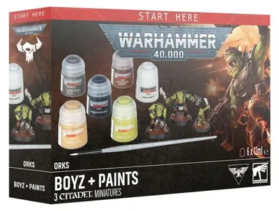 Obrázok produktu pre Sada farieb Warhammer 40K Orks Boyz