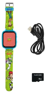 Produktbild von Toy Story Kamera-Digitaluhr mit 8 GB Speicherkarte